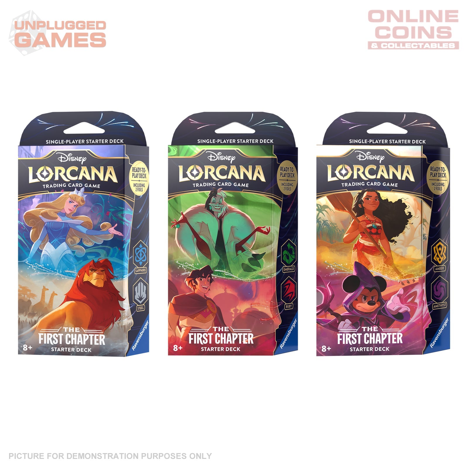 Lorcana - Series 1 - DLC The First Chapter - Starter Deck