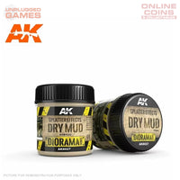 AK Interactive - Dioramas - Splatter Effects Dry Mud 100ml