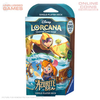 Lorcana - Series 6 - Azurite Sea - Starter Deck - Emerald / Sapphire