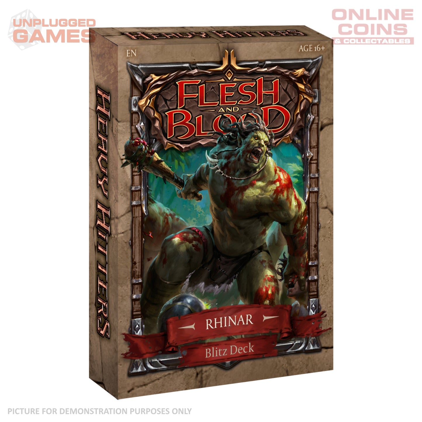 Flesh and Blood - Heavy Hitters - Blitz DECK Rhinar