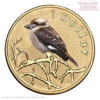 2011 Royal Australian Mint - Air Series - Kookaburra - Uncirculated $1 Coin in Card