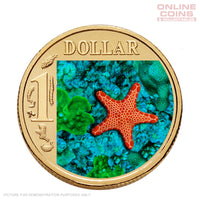 2007 $1 CuNi Uncirculated Carded Coin - Ocean Series Starfish