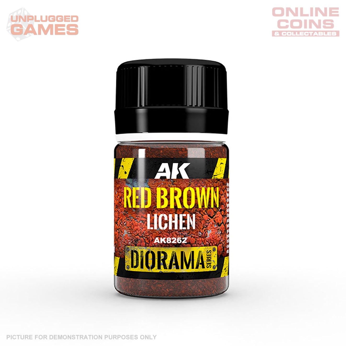 AK Interactive - Textures - Red Brown Lichen 35ml