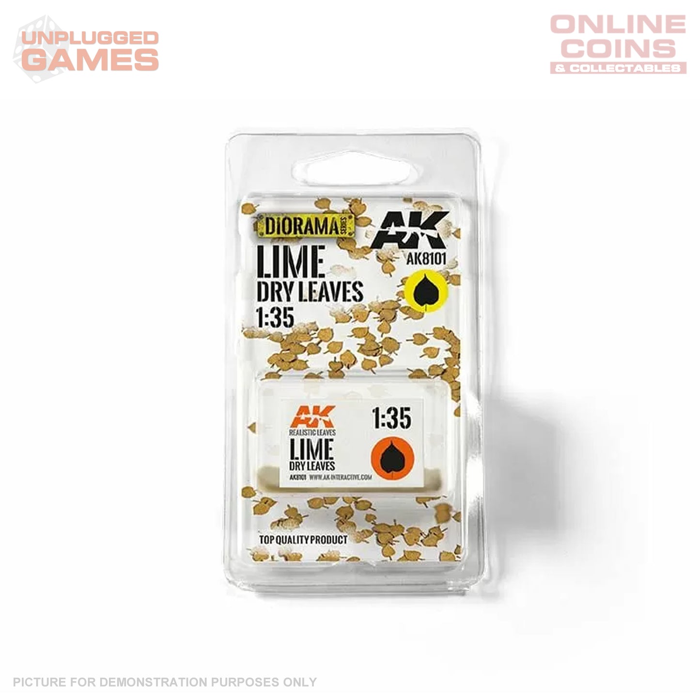 AK Interactive - Vegetation - Lime Dry Leaves 1/35