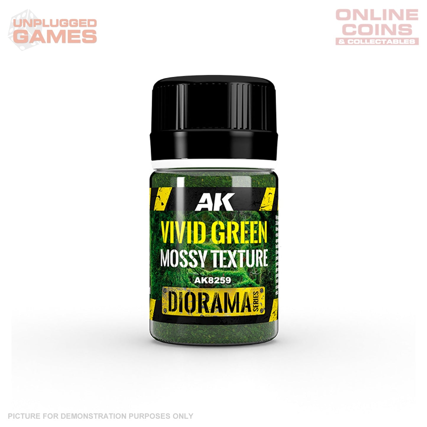 AK Interactive - Textures - Vivid Green Mossy Texture 35ml