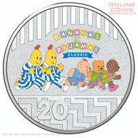 2017 20/5c Coloured Uncirculated Coin Set - 25th Anniversary Of Bananas In Pyjamas