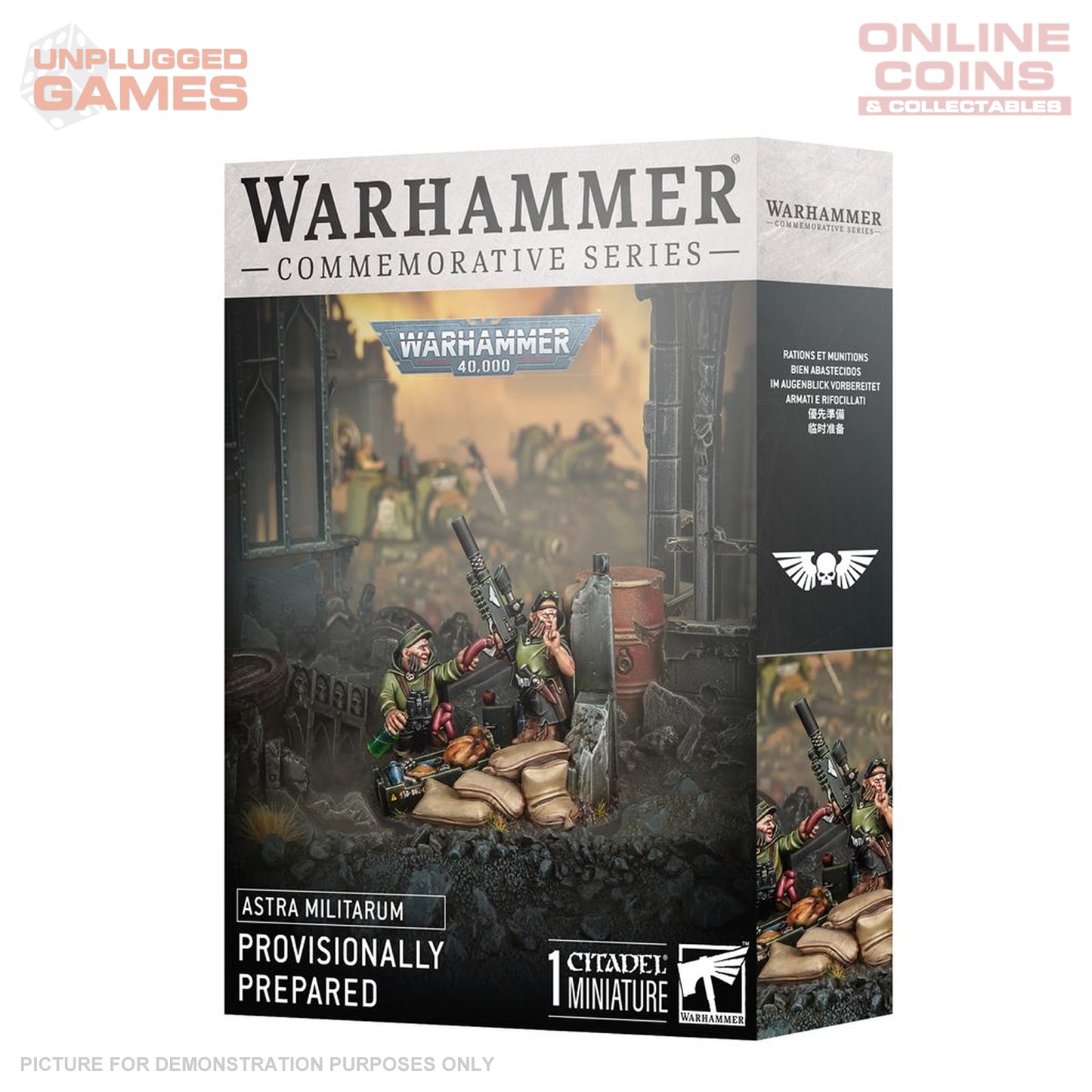 Warhammer 40,000 - Commemorative Series - Astra Militarum - Provisionally Prepared