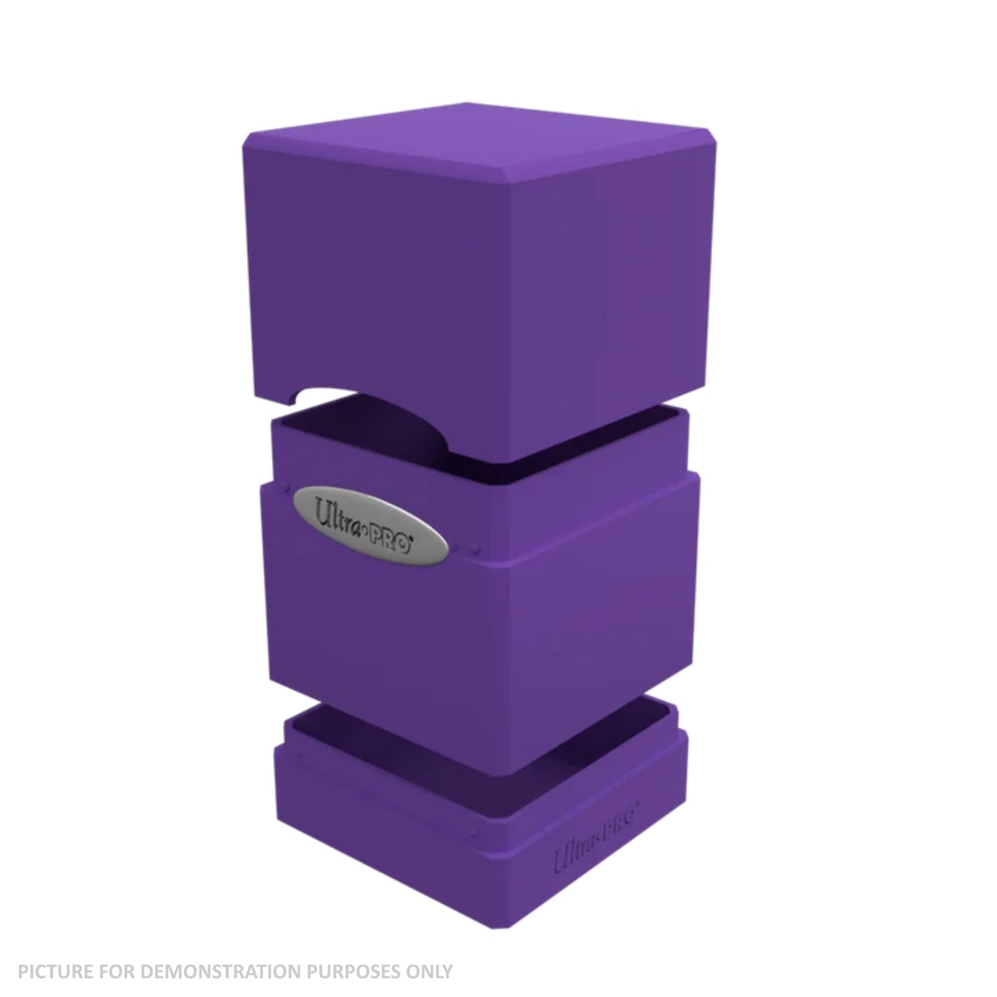 Ultra Pro Classic Satin Tower Deck Box - PURPLE - Stores 100+ Cards