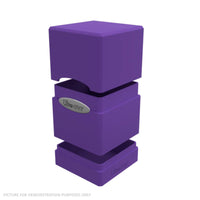 Ultra Pro Classic Satin Tower Deck Box - PURPLE - Stores 100+ Cards