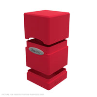 Ultra Pro Classic Satin Tower Deck Box - Apple Red