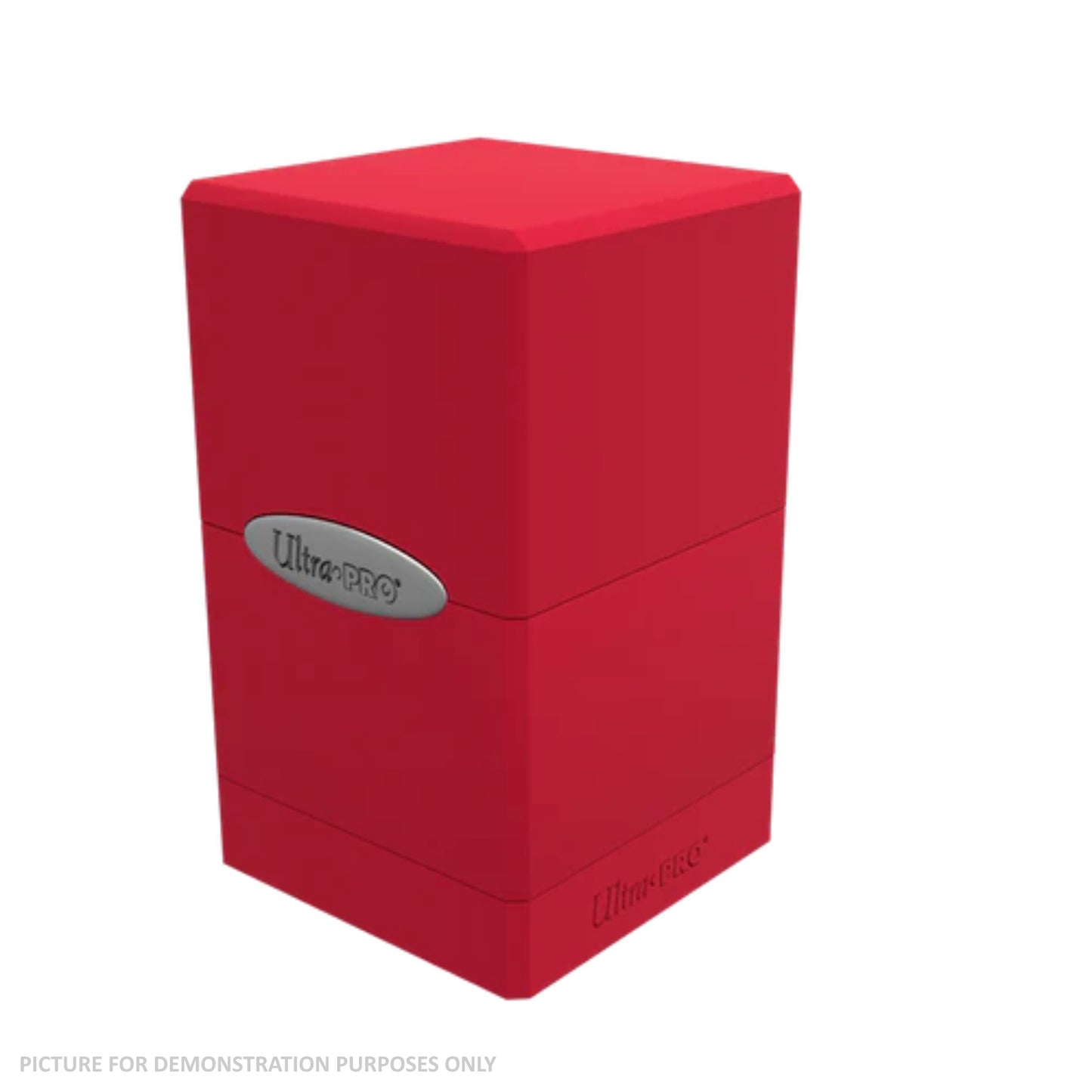 Ultra Pro Classic Satin Tower Deck Box - Apple Red