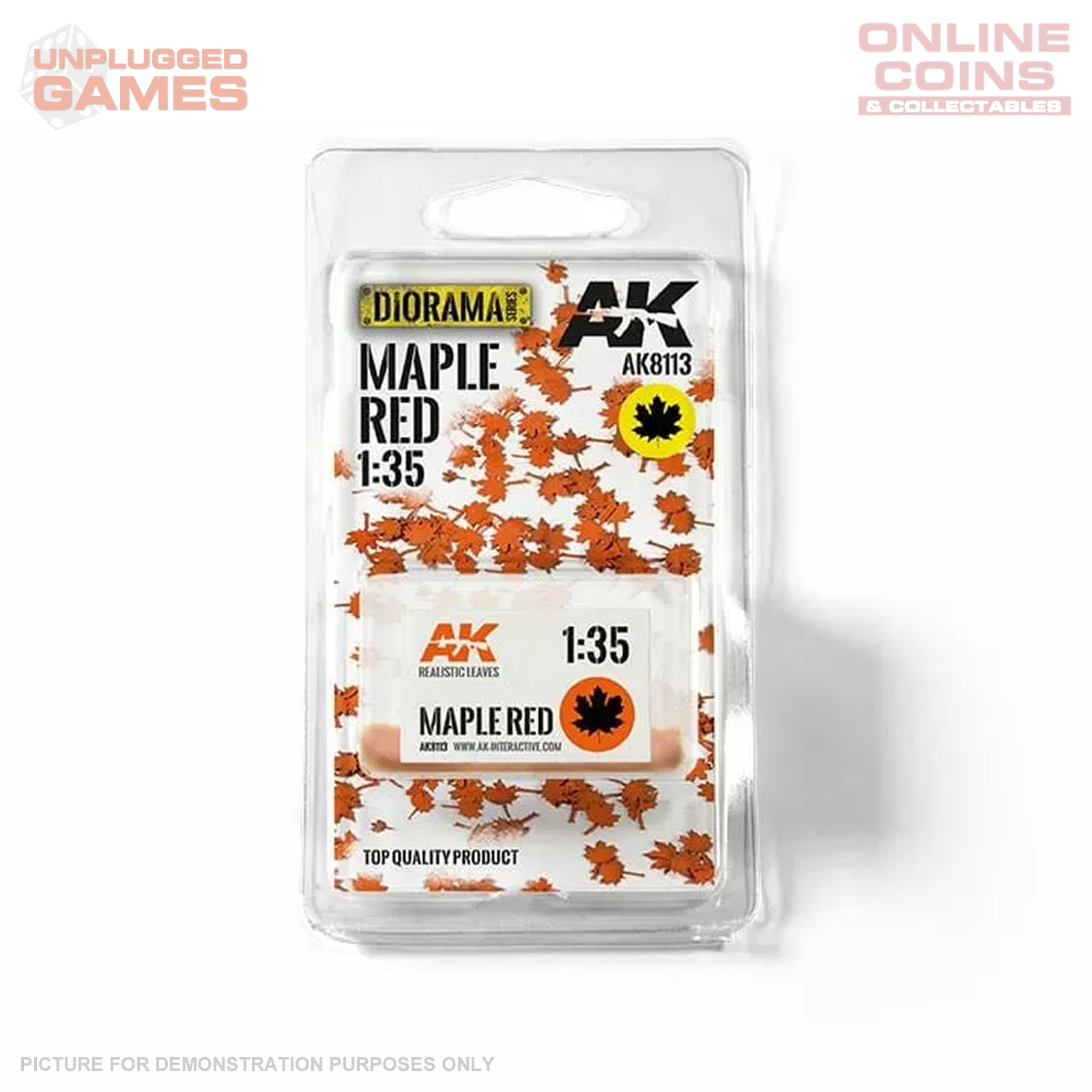 AK Interactive - Vegetation - Red Maple Leaves 1/35