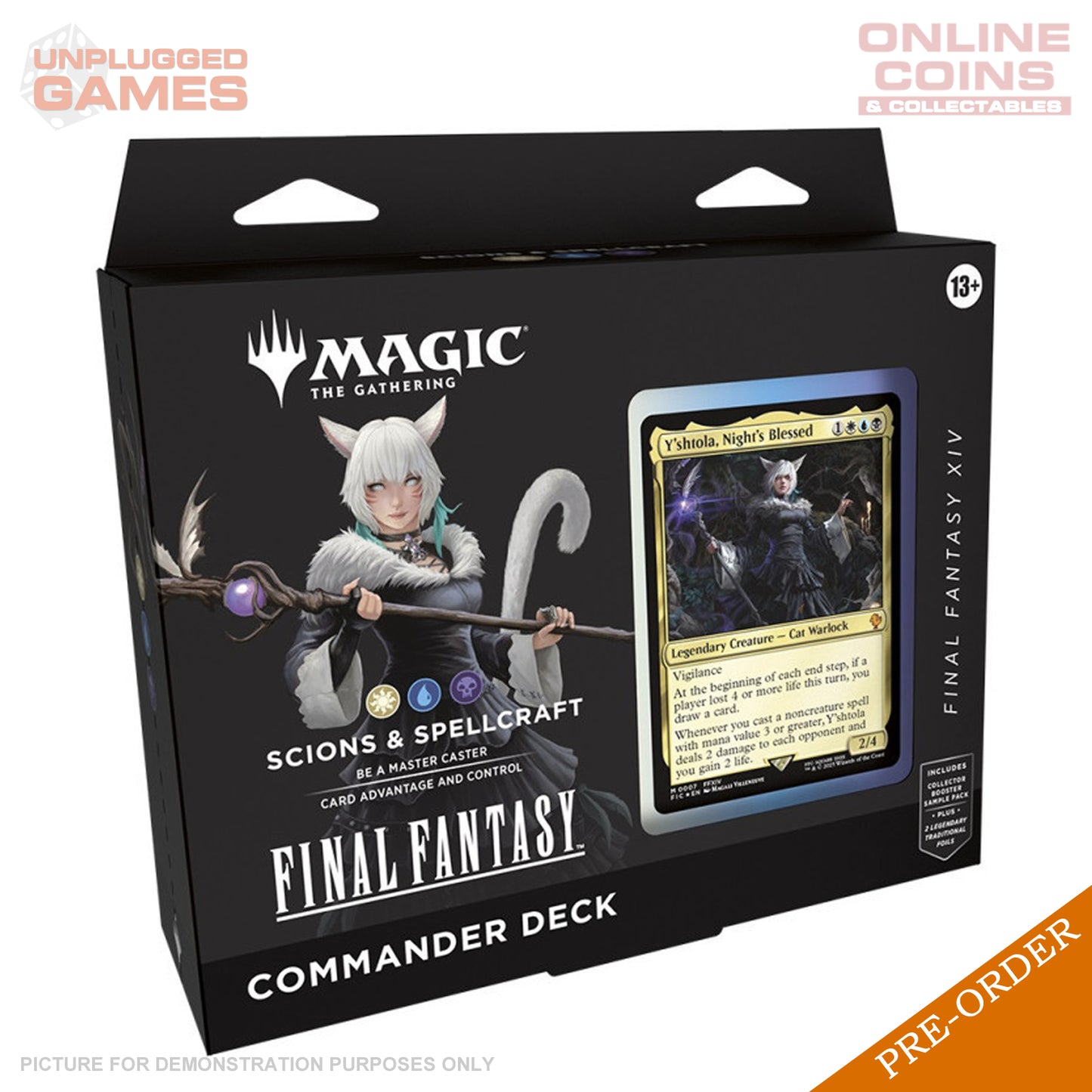 Magic The Gathering - Final Fantasy Commander Deck - Scions & Spellcraft - PREORDER