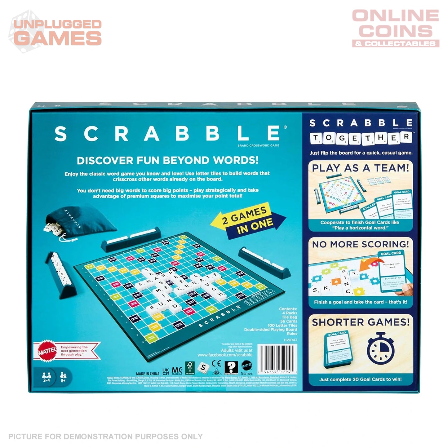 Scrabble - Refresh 2 in 1