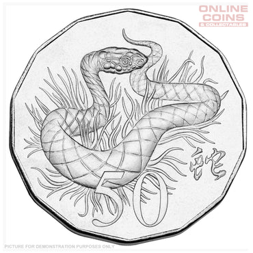 2013 - Lunar Year of the Snake - 50c Tetra-Decagon