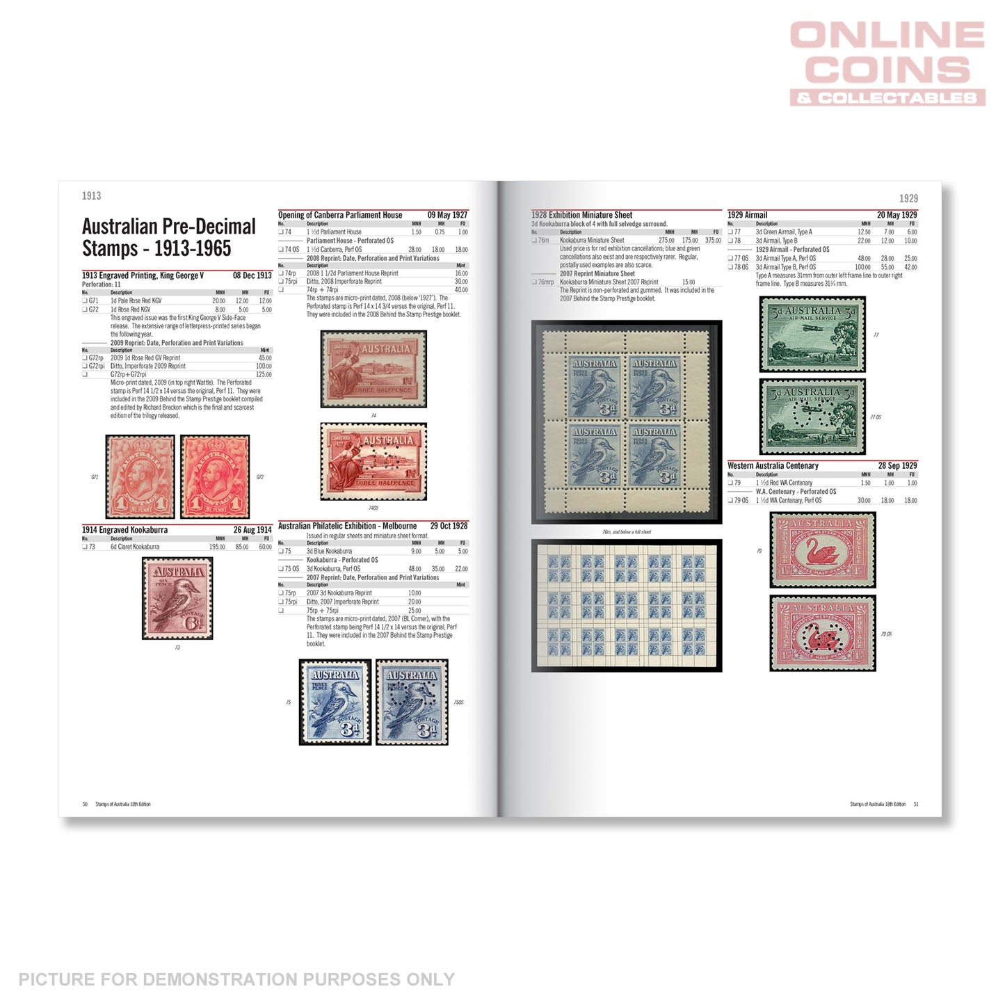 Renniks Stamps of Australia 18th Edition