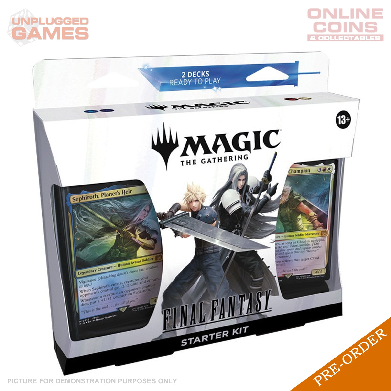 Magic The Gathering - Final Fantasy Commander Deck - Starter Kit - PREORDER