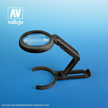 Vallejo Accessories - Lightcraft Foldable Led Magnifier (with inbult stand)