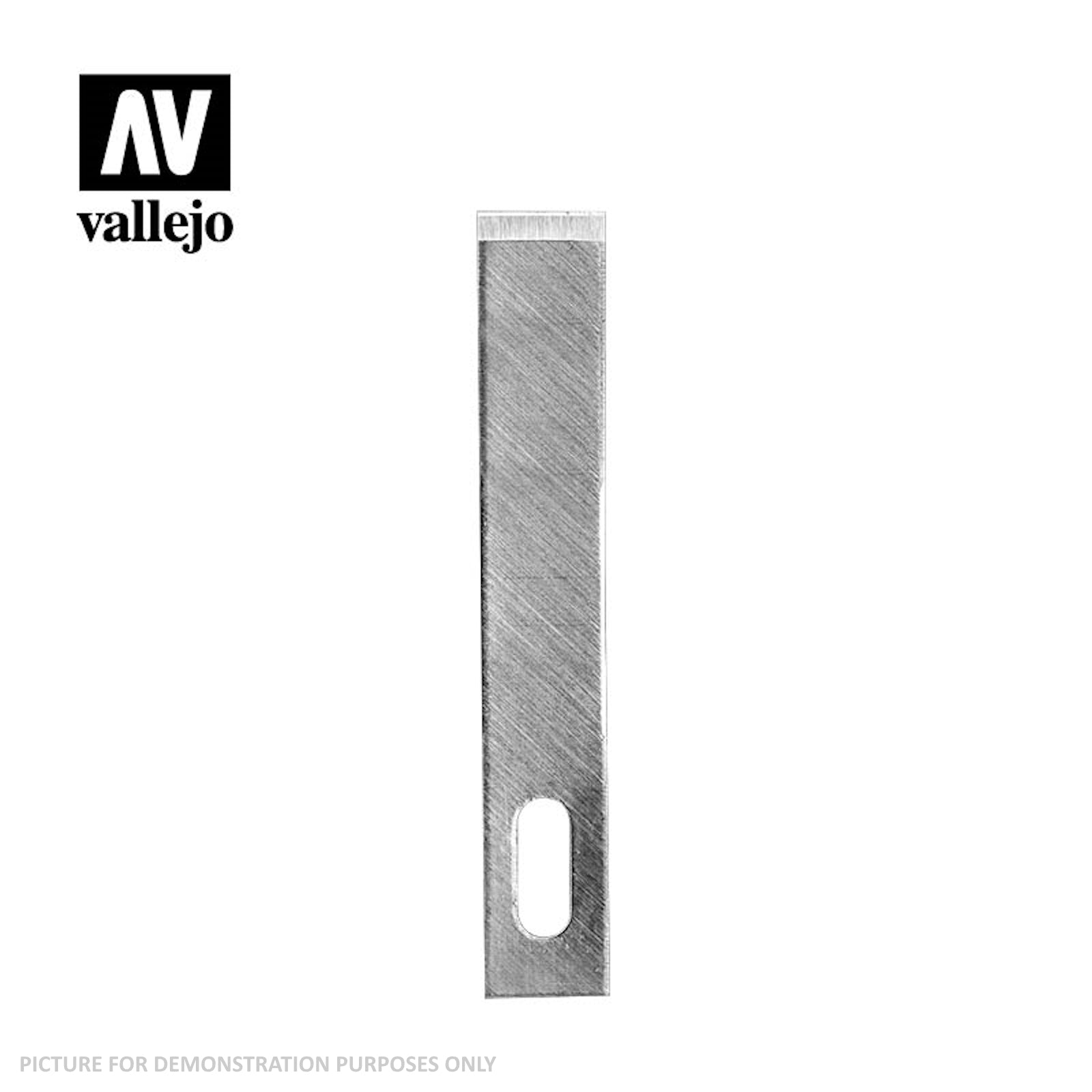 Vallejo Hobby Tools - #17 Chiselling Blades Set of 5 - For No. 1 Handle