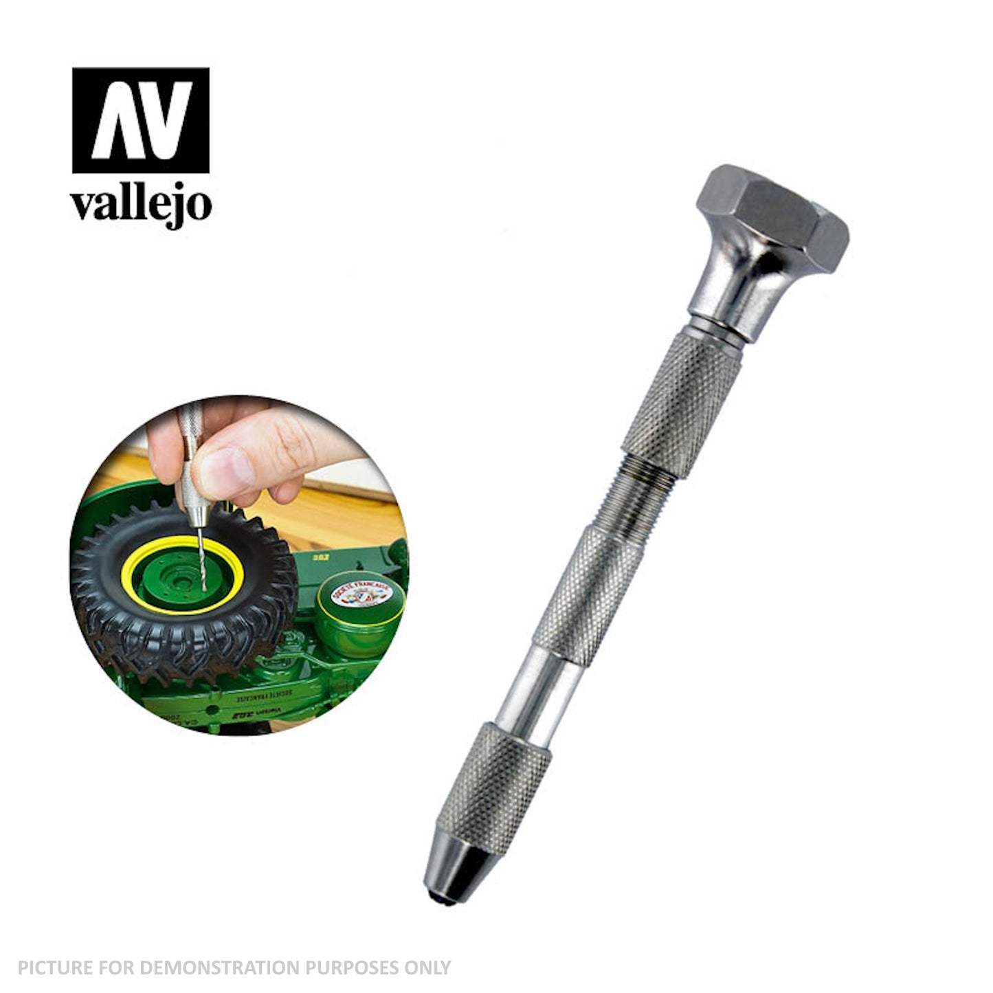 Vallejo Hobby Tools - Spin Top Pin Vice Double Ended