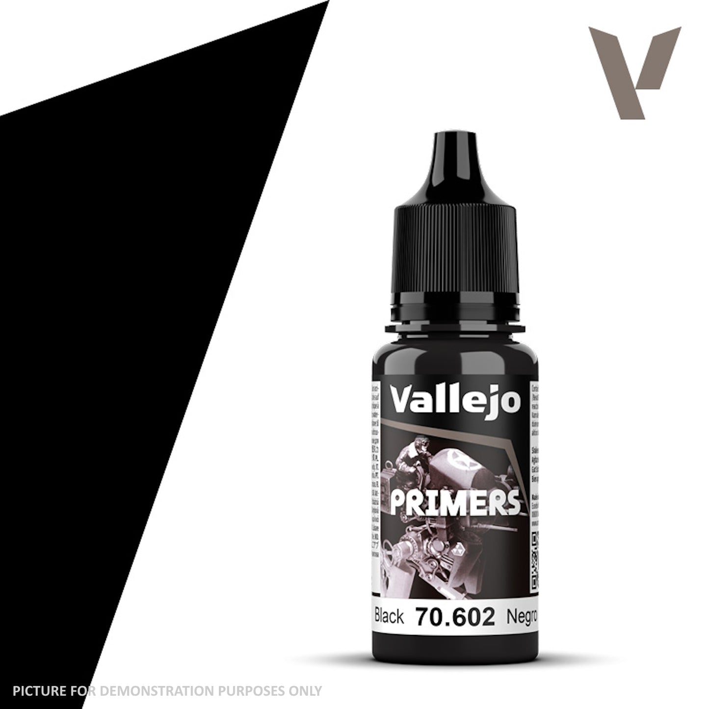 Vallejo Surface Primer - 70.602 Black 18ml