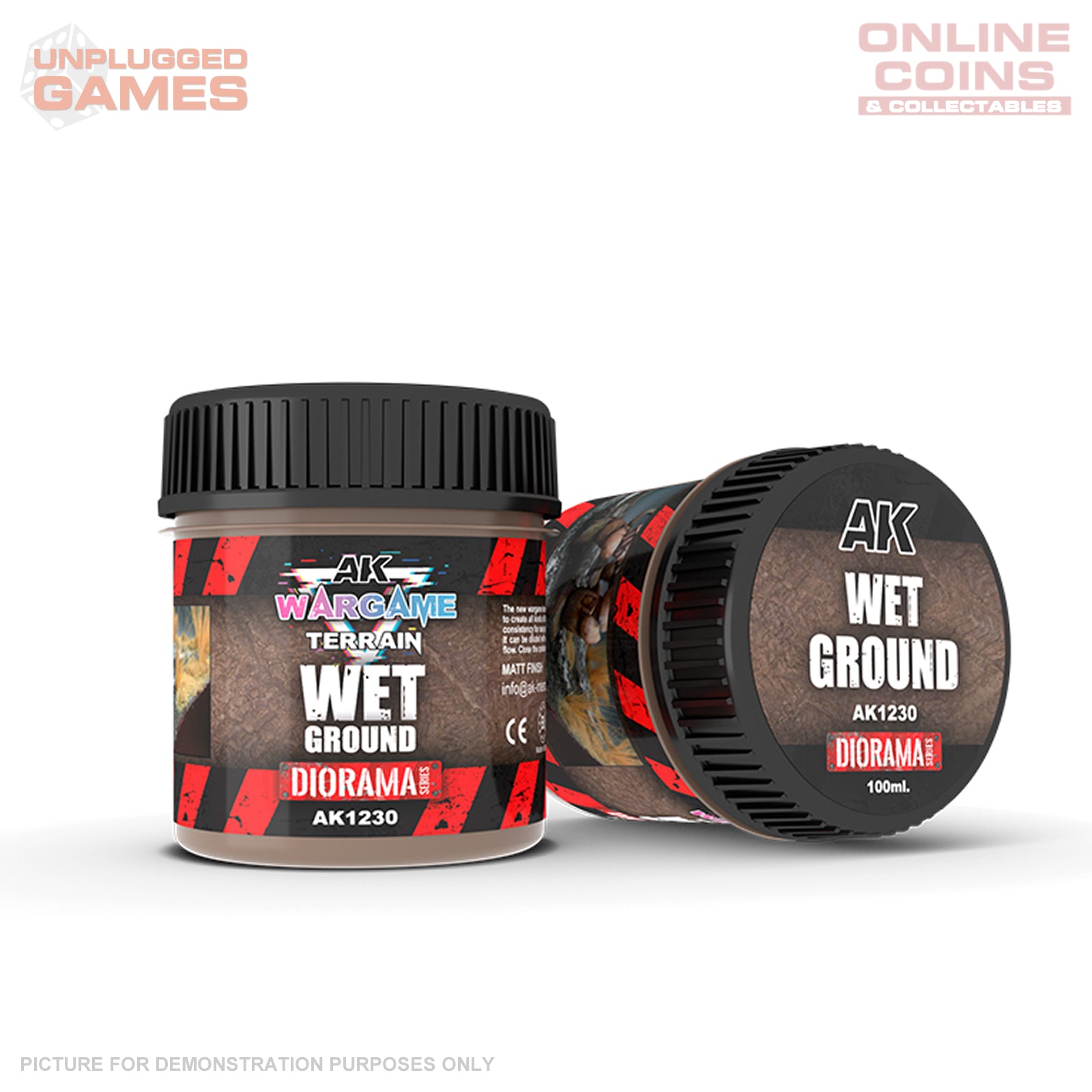 AK Interactive - Terrains - Wet ground 100ml