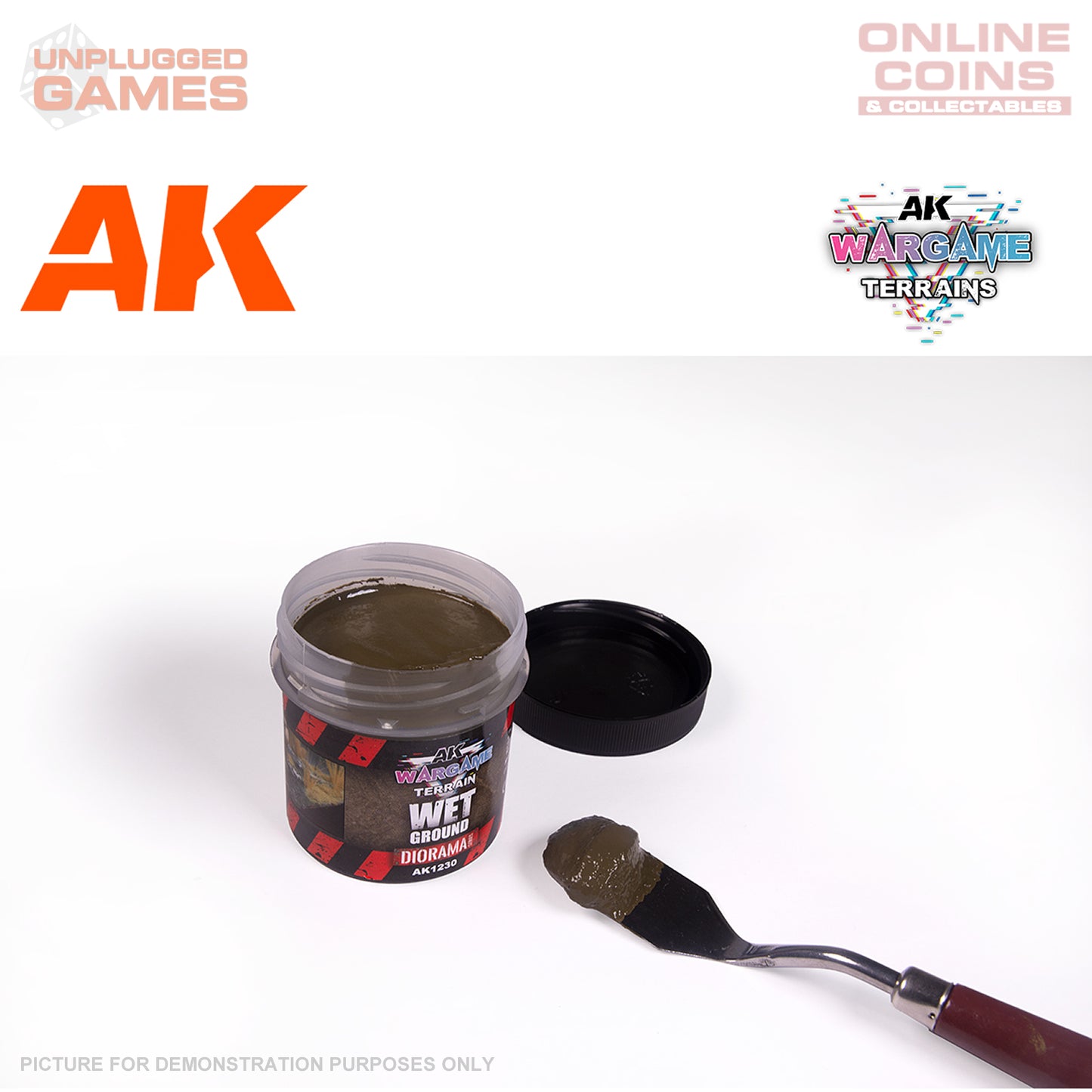 AK Interactive - Terrains - Wet ground 100ml