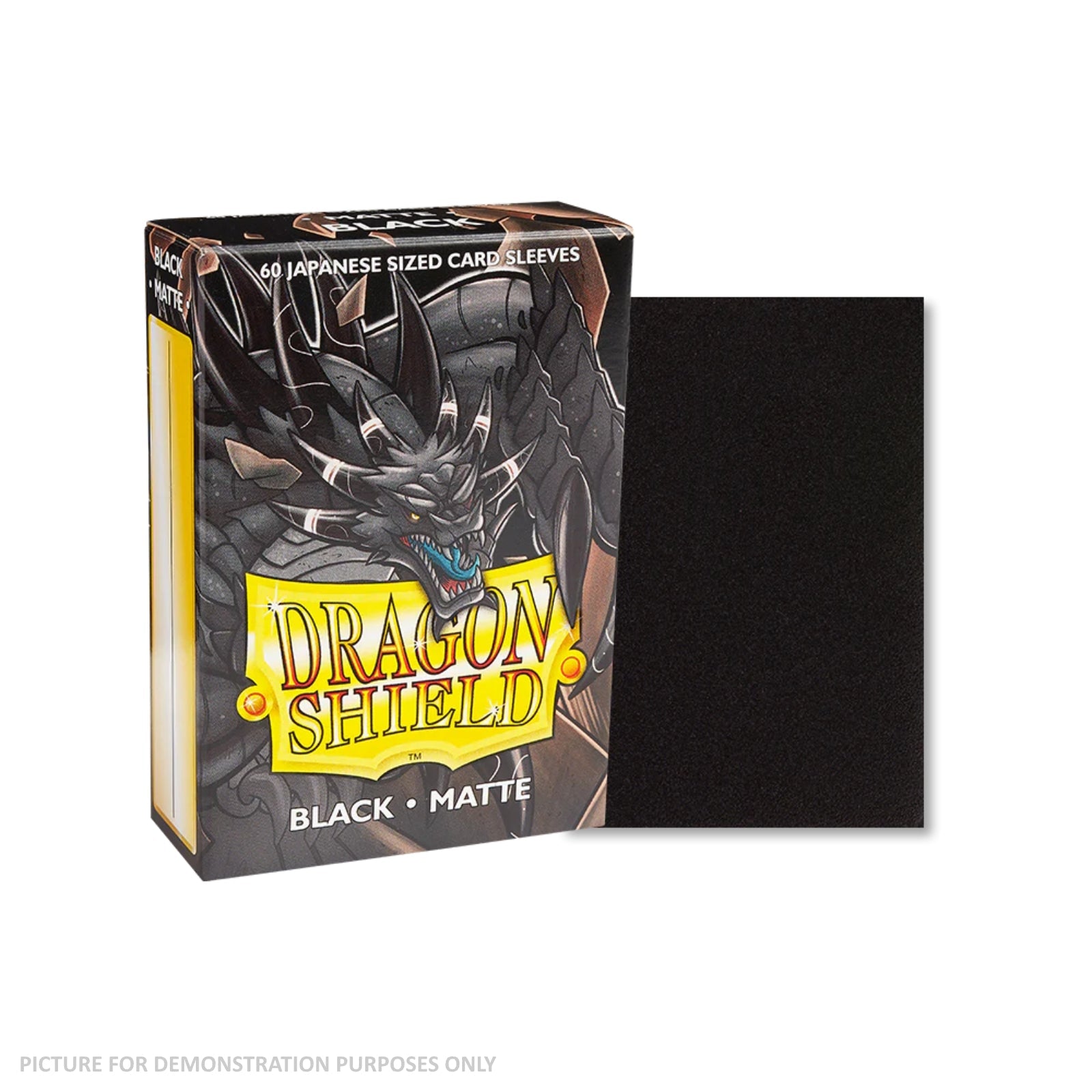 Dragon Shield 60 Japanese Size Card Sleeves - Matte Black – Online Coins  and Collectables